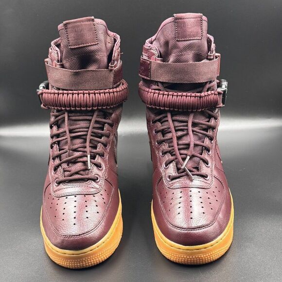 Nike SF Air Force 1 High Deep Burgundy - Picture 3 of 11